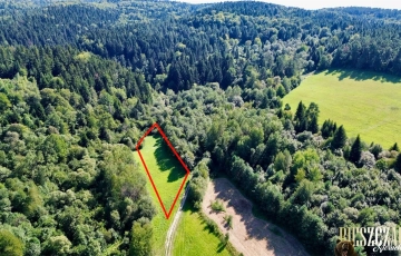 Zdjęcie główne ogłoszenia Urokliwa działka w Bieszczadach - Hoczew