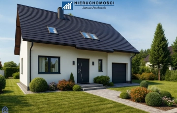 Zdjęcie główne ogłoszenia dom 120m, stan surowy zamknięty, Sobin sprzedam