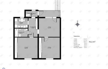 Zdjęcie główne ogłoszenia Mieszkanie 3 pok.+ 660 m2 działki