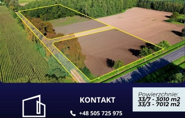 Zdjęcie główne ogłoszenia Duża działka budowlana z własnym lasem – 7012 m²