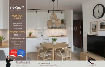 Zdjęcie główne ogłoszenia Mieszkanie 2 pokojowe + garderoba + balkon