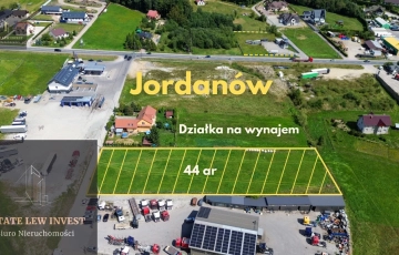 Zdjęcie główne ogłoszenia Działka na wynajem JORDANÓW dla firmy HALA