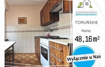 Zdjęcie główne ogłoszenia Osiedle Toruńskie - 3 pokojowe mieszkanie na PARTERZE.