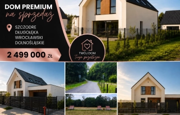 Zdjęcie główne ogłoszenia 6pok, 233met, Okolice Malinowej STRYCH/OGRÓD/GARAŻ/2026 (Szczodre)