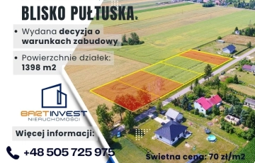 Zdjęcie główne ogłoszenia Działki budowlane w zielonej i spokojnej okolicy