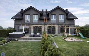 Zdjęcie główne ogłoszenia Nowoczesny bliźniak z ogrodem  Bramki gm. Błonie