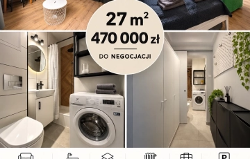 Zdjęcie główne ogłoszenia 1pok, 27met, okolice Placu Grunwaldzkiego PO REMONCIE (Wrocław)