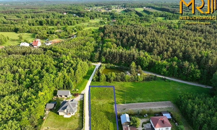 Działka budowlana w Pogórskiej Woli, gmina Skrzysz | Zdjęcie główne