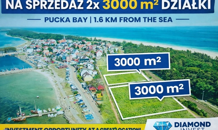 Działki inwest 1,6 km do Zatoka Pucka Hel | Zdjęcie główne