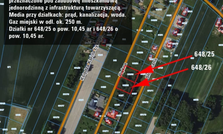 Sprzedaż działka budowlana w Łubnianach, 10,4 ar. | Zdjęcie główne