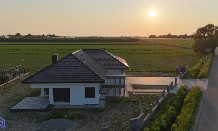 Dom jednorodzinny z garażem - Koronka/Borków Nowy | Zdjęcie główne