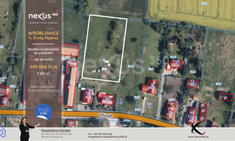 Działka pod zabudowę jednorodzinną | Zdjęcie główne