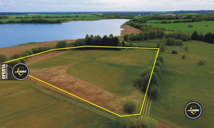 Działka z linią brzegową. Oferta dla inwestora | Zdjęcie główne