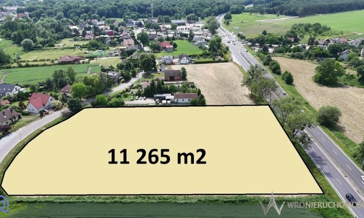 Działka pod usługi i przemysł w Borowej I S8 | Zdjęcie główne