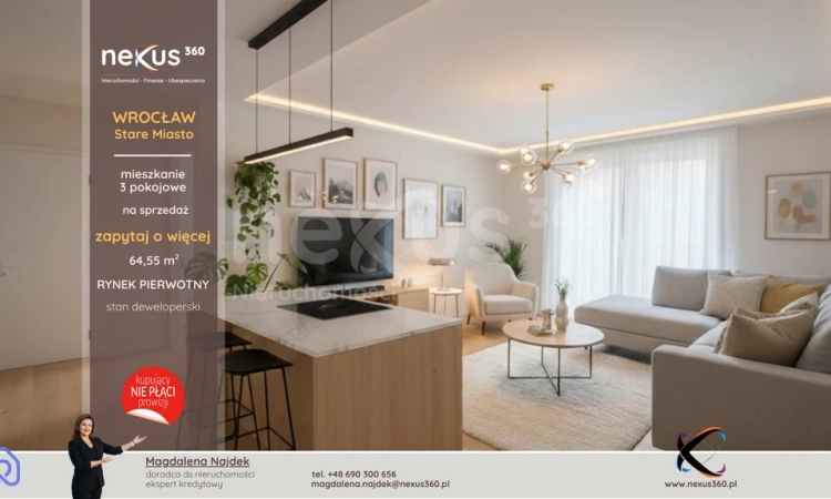 Mieszkanie 3 pokojowe - nowoczesne osiedle | Zdjęcie główne