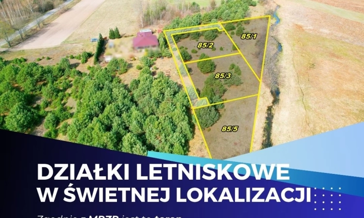 Twoja działka nad Narwią - MPZP. Cisza i natura | Zdjęcie główne