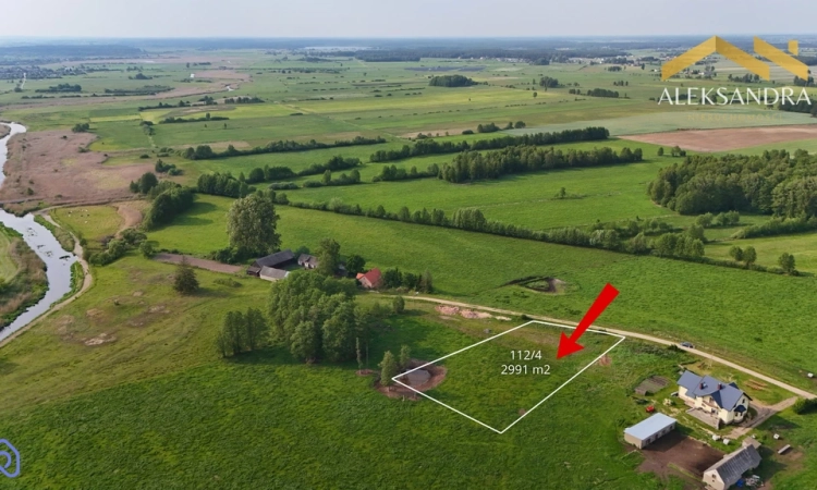 Szymany - urokliwa działka pod zabudowę zagrodową | Zdjęcie główne