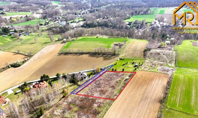 Działka budowlano-rolna na granicy gmin | Zdjęcie główne