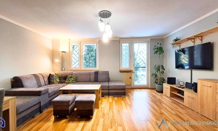 2 pokoje | 56,3 m² | Gaj | balkon | rozkład | Zdjęcie główne