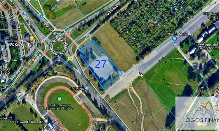 Działka inwestycyjna w sercu Koszalina | Zdjęcie główne
