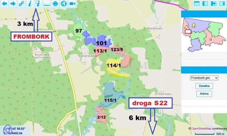 DZIAŁKI ROLNE koło Fromborka - DOBRA CENA! | Zdjęcie główne