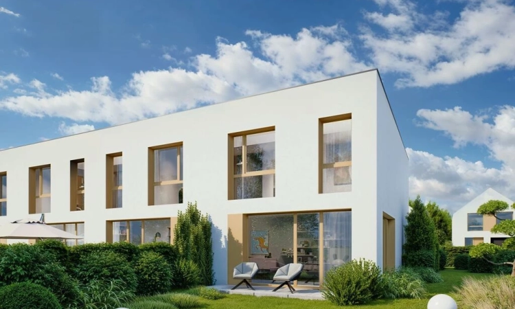 Szeregowiec z ogródkiem i garażem | Zdjęcie główne