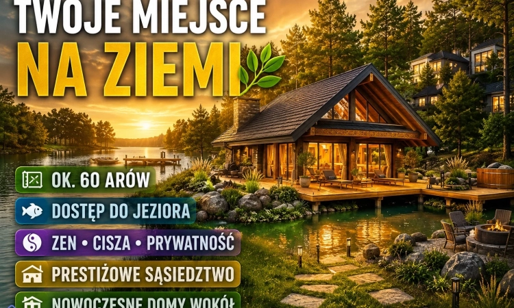 Działka budowlana (6000 m2) okolice Twardogóry JEZIORO/LAS | Zdjęcie główne