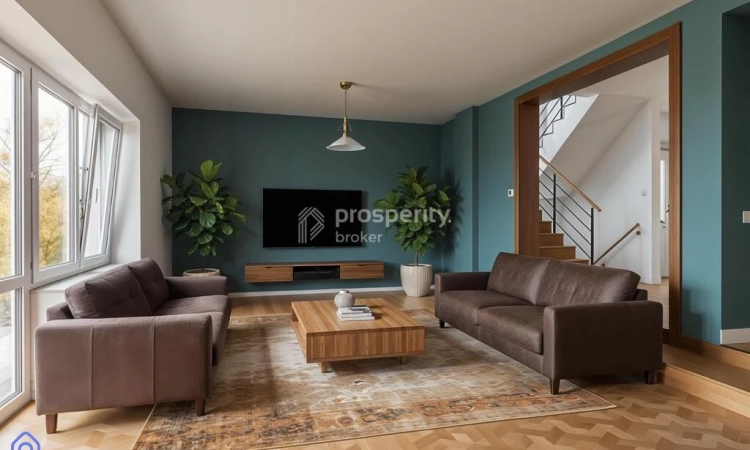 Duży 5-cio pokojowy bliźniak w zielonym Aninie | Zdjęcie główne