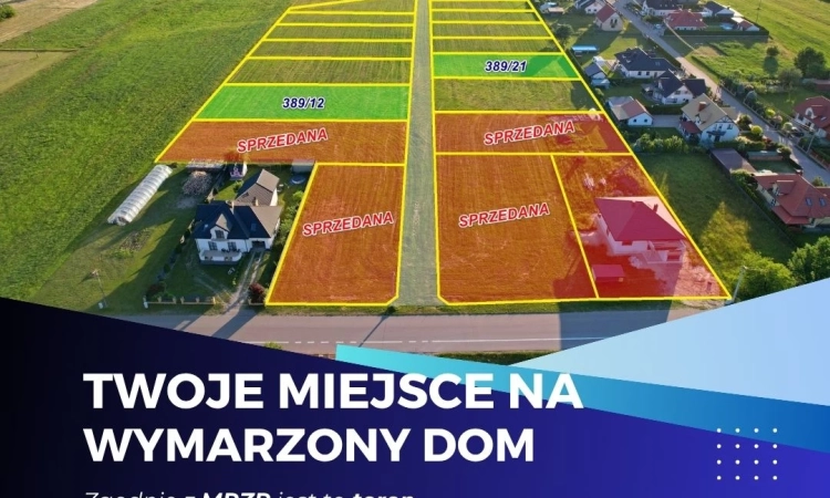 Twoje miejsce na wymarzony dom - działki w Łysych | Zdjęcie główne