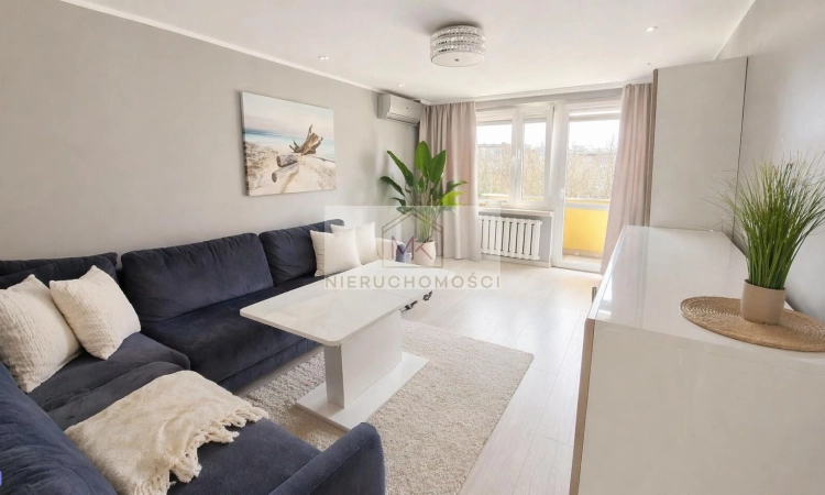 Mieszkanie 2 pokoje 47 m² | balkon | klimatyzacja,  centrum Brzeg | Zdjęcie główne