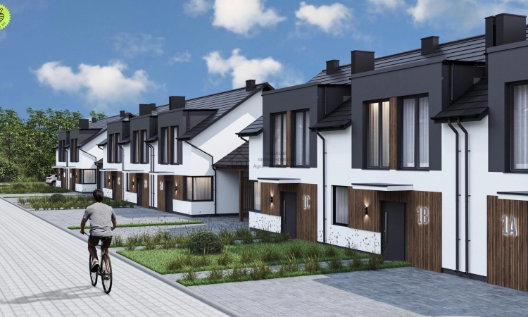 ZŁOTNO WIDOKI kameralne osiedle domów dla Ciebie Łódź Polesie | Zdjęcie główne