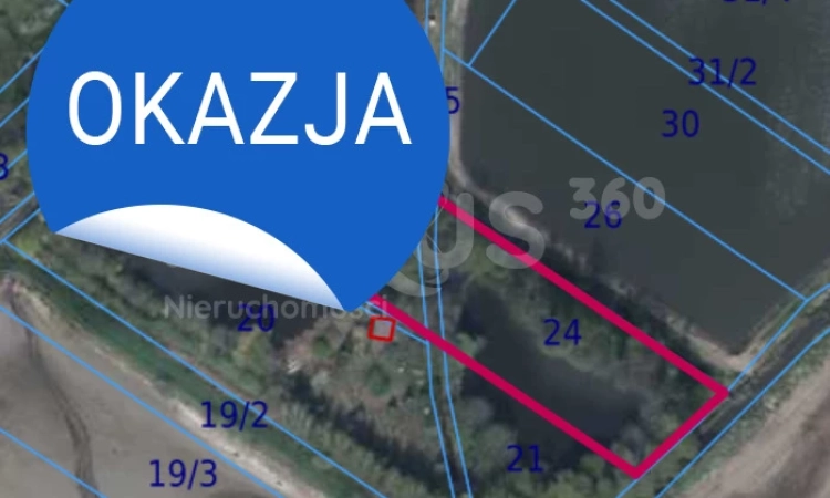 Działki rekreacyjne ze stawami | Spalice - okazja | Zdjęcie główne