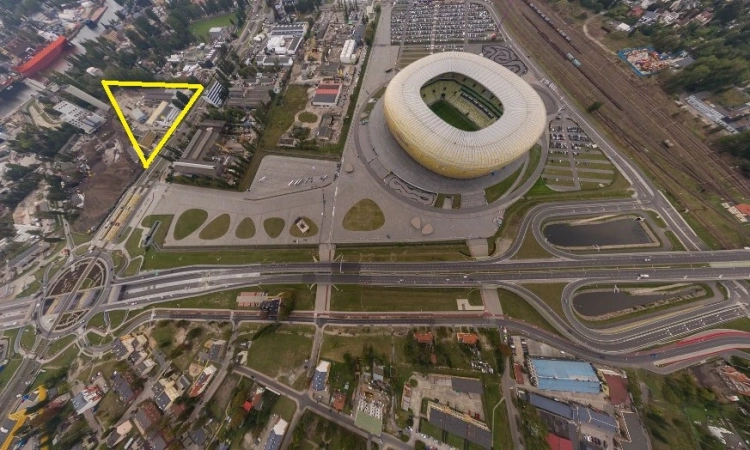 Gdańsk Letnica 3,7 ha Marynarki Polskiej przy stadionie Arena | Zdjęcie główne