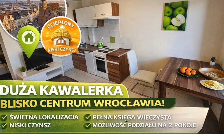 2pok, 39met, okolice Stacyjnej BALKON/KOMÓRKA/WINDA (Wrocław) | Zdjęcie główne