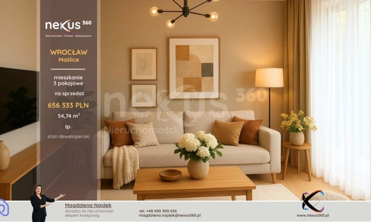 3 pokoje w super cenie - 0% prowizji | Zdjęcie główne