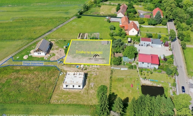 Atrakcyjna działka budowlana! 5 minut od Legnicy | Zdjęcie główne