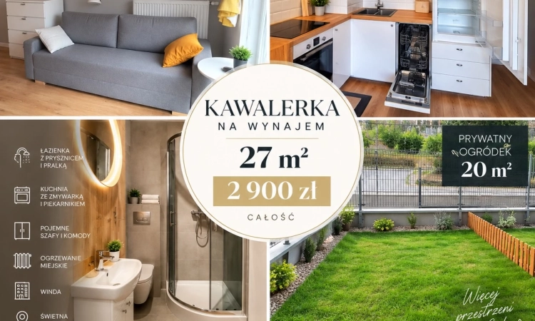1pok, 27met, okolice Daszyńskiego OGRÓD (Wrocław) | Zdjęcie główne