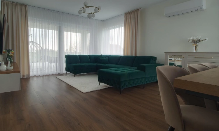 Na sprzedaż nowoczesny parterowy dom 20 km od Warki | Zdjęcie główne