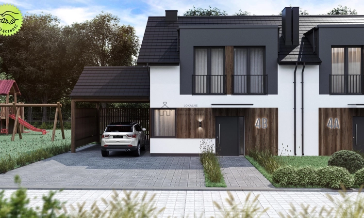 ZŁOTNO WIDOKI kameralne osiedle domów dla Ciebie Łódź Polesie | Zdjęcie główne