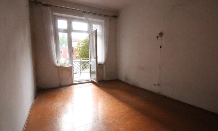 1pok, 38met, okolice Placu Macieja BALKON/PIWNICA (Wrocław) | Zdjęcie główne