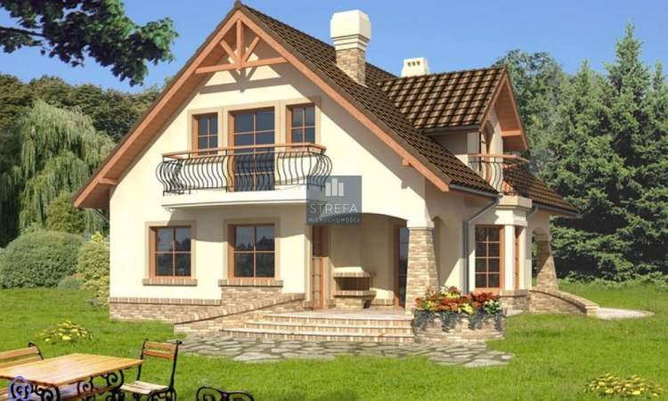 Dom jednorodzinny przy Lesie | 144,40m2 | 5 pokoi | Zdjęcie główne