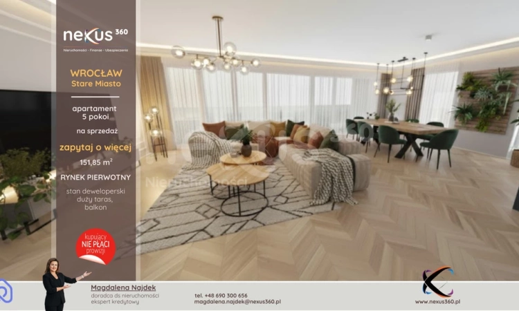 Apartament 5 pokoi, loggia, taras | Zdjęcie główne