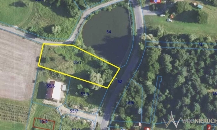 Wyjątkowa działka budowlana z własnym stawem Gola | Zdjęcie główne