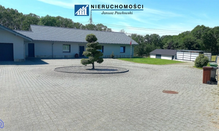 Posiadłość, dom 232m, 1,25ha działka - Trzebcz | Zdjęcie główne