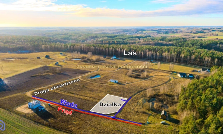 Działka budowlana pośród natury | Zdjęcie główne