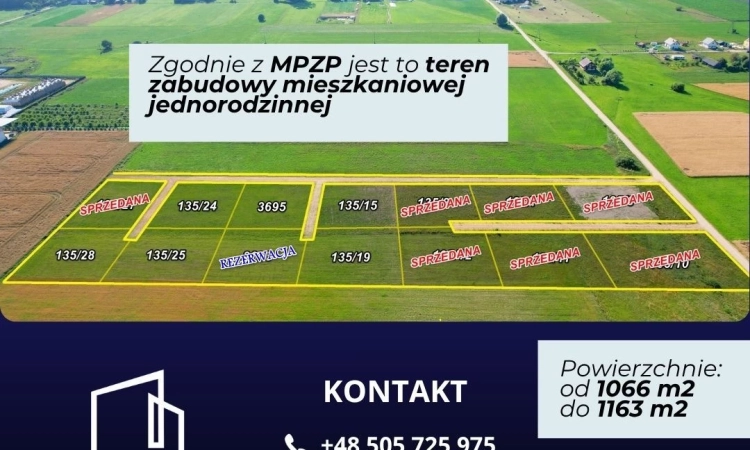 Działki budowlane z MPZP w świetnej lokalizacji i cenie | Zdjęcie główne