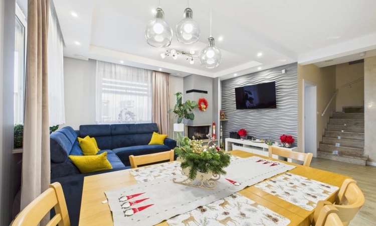 Bliźniak pod miastem| Kominek | Rekuperacja | Zdjęcie główne