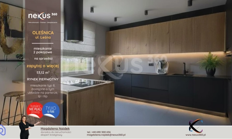 Mieszkanie 2 pokojowe - taras, ogród | Zdjęcie główne