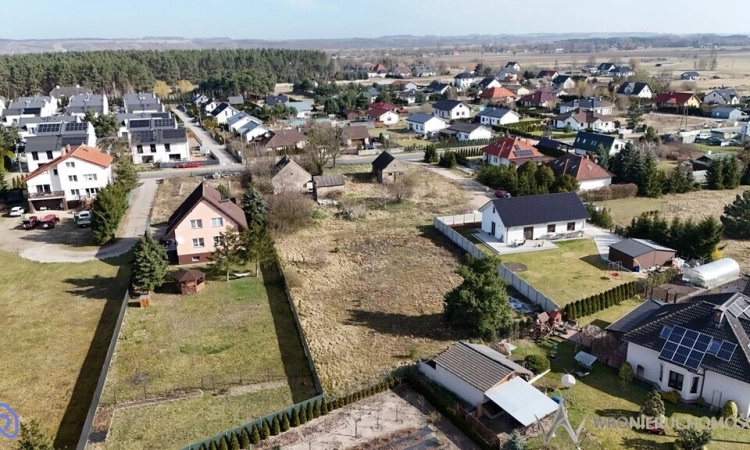Działka budowlana 16 arów + WZ + media | Zdjęcie główne