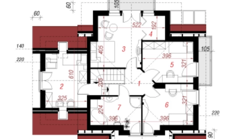 Dwa domy jednorodzinne z garażem w budowie. | Zdjęcie główne